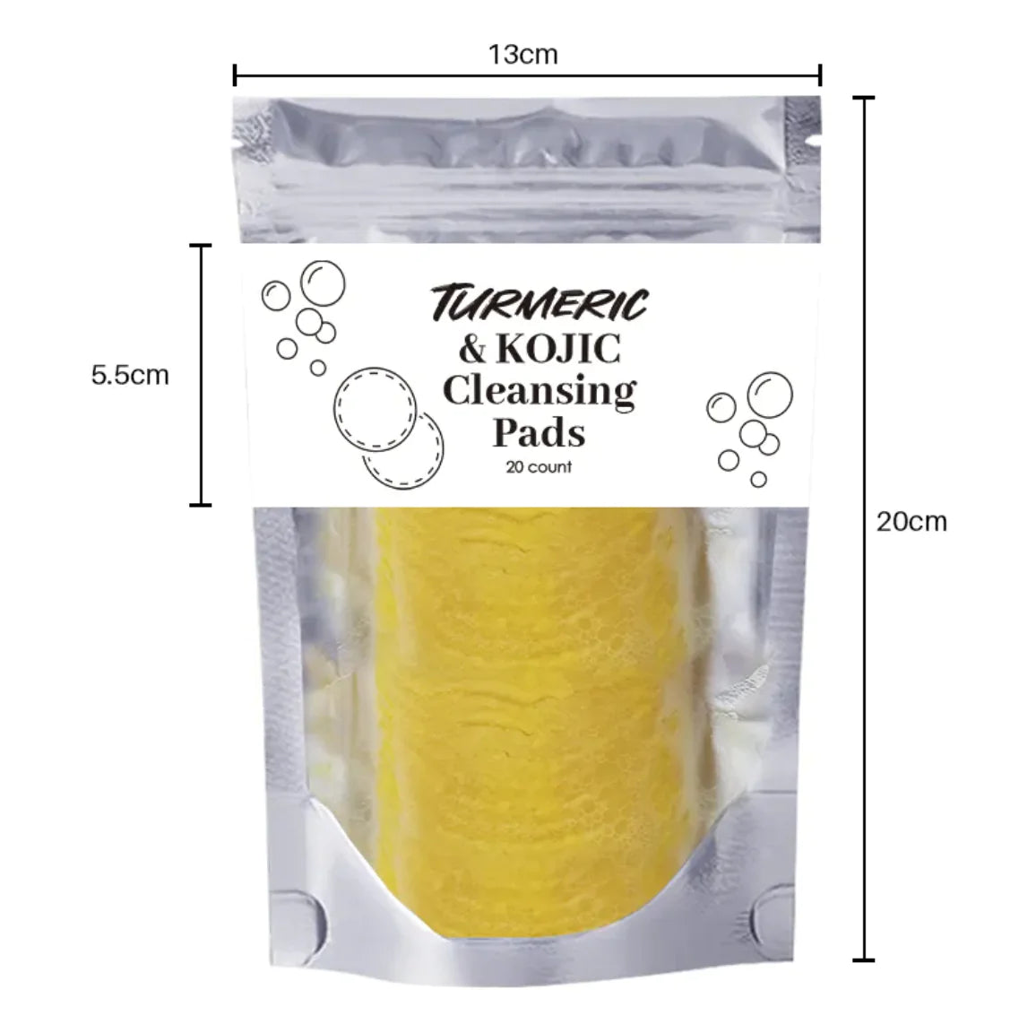 Turmeric Exfoliating Cleansing Pads